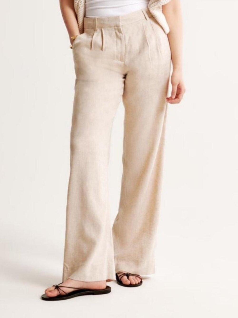Abercrombie Sloane Linen Pants